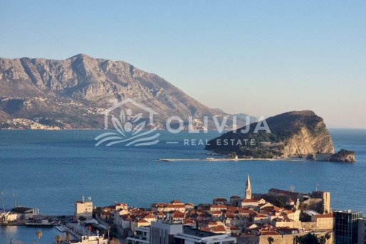 Apartment with 2 bedrooms and panoramic sea view, Budva