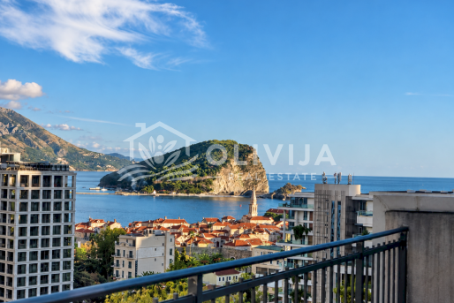 Stan sa predivnim pogledom na more u Budvi, Gospoština